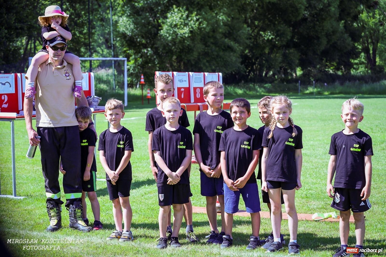 Zdjęcie w galerii na portalu naszraciborz.pl: Gminne zawody sportowo-pożarnicze w Rudniku. O wygranej zdecydowała sekunda [FOTO] wiadomości z regionu