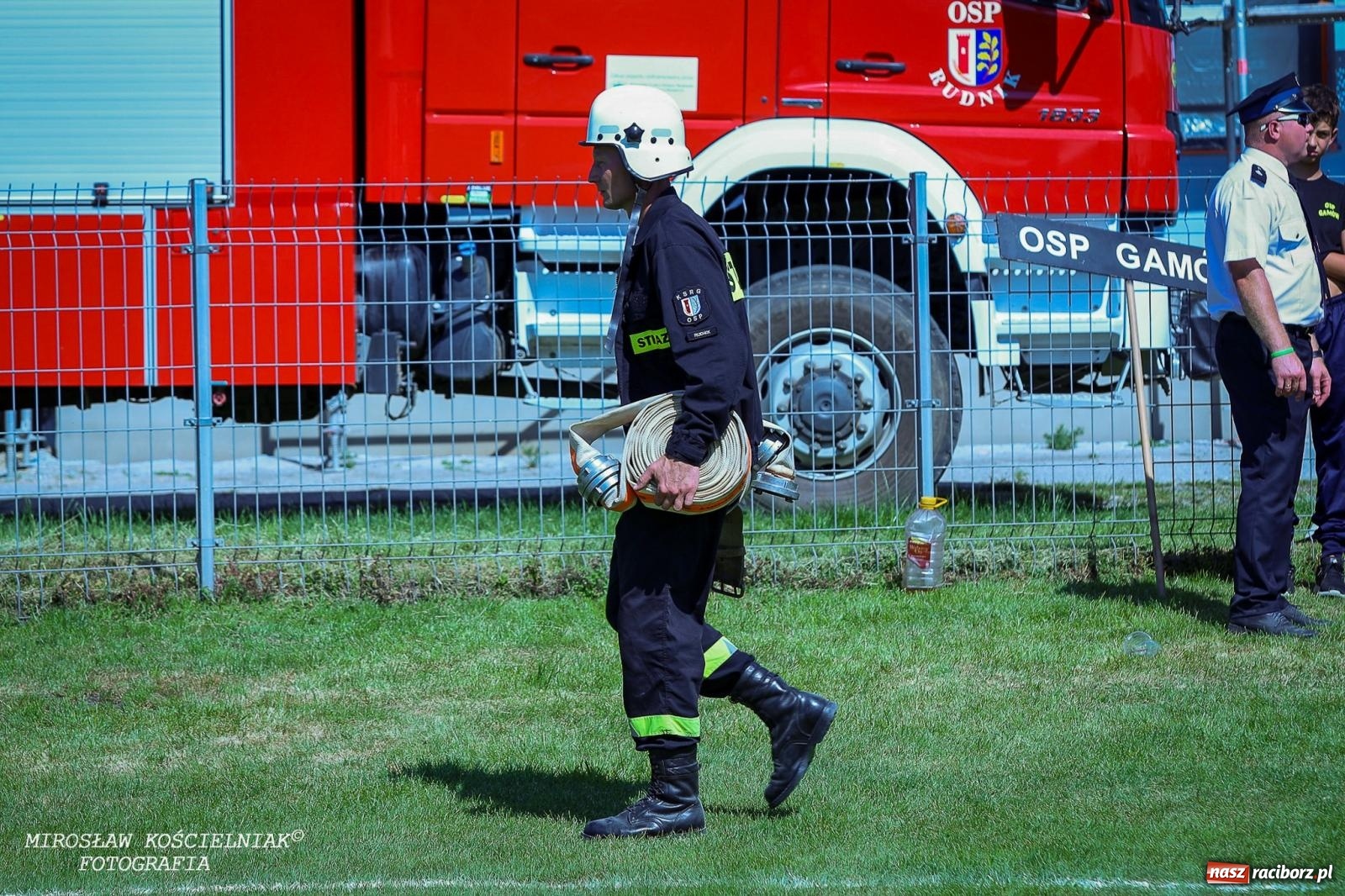 Zdjęcie w galerii na portalu naszraciborz.pl: Gminne zawody sportowo-pożarnicze w Rudniku. O wygranej zdecydowała sekunda [FOTO] wiadomości z regionu