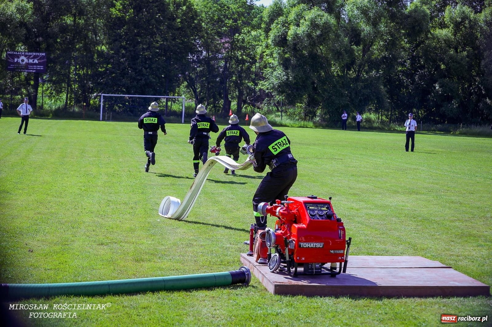 Zdjęcie w galerii na portalu naszraciborz.pl: Gminne zawody sportowo-pożarnicze w Rudniku. O wygranej zdecydowała sekunda [FOTO] wiadomości z regionu