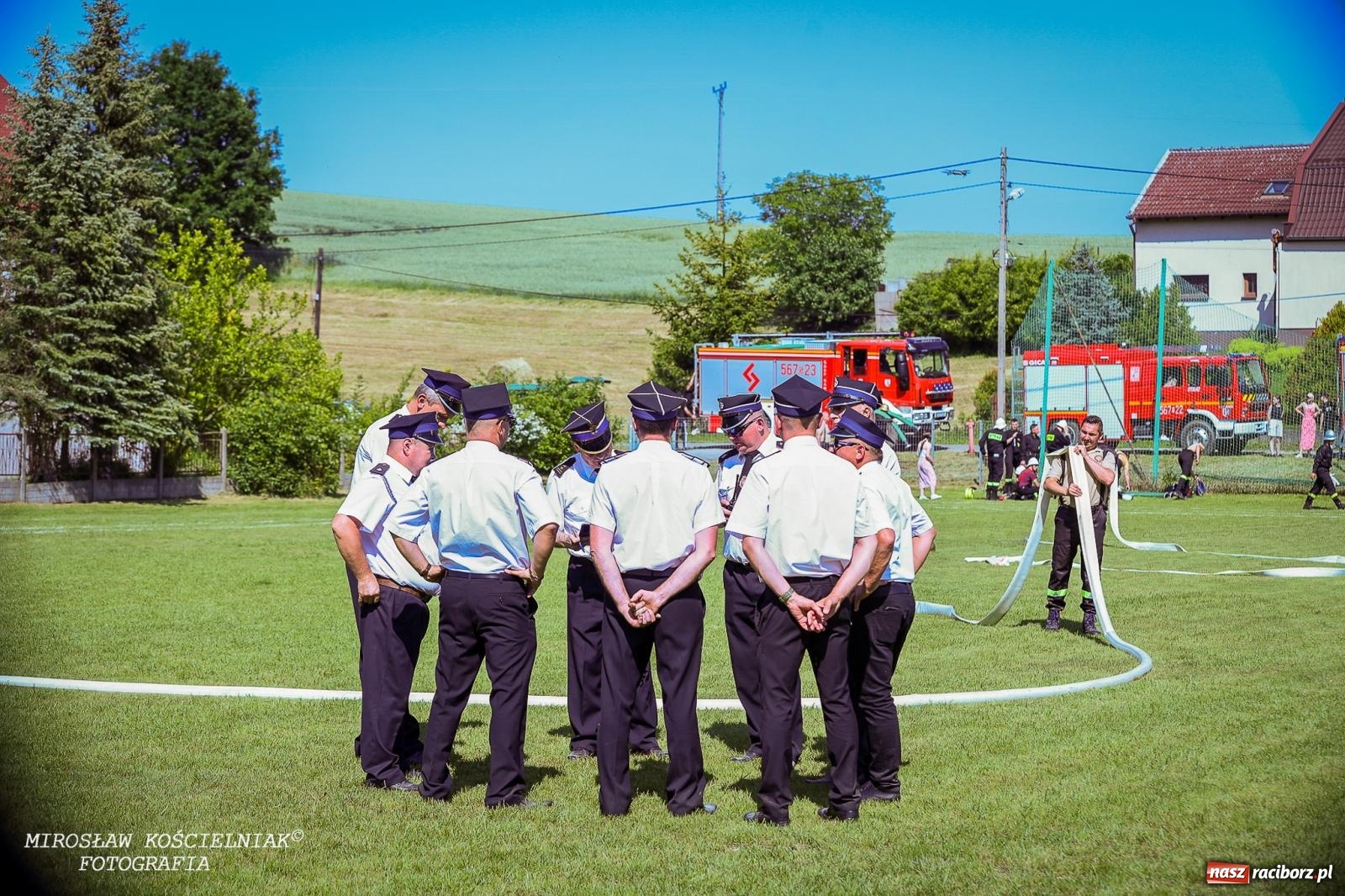 Zdjęcie w galerii na portalu naszraciborz.pl: Gminne zawody sportowo-pożarnicze w Rudniku. O wygranej zdecydowała sekunda [FOTO] wiadomości z regionu