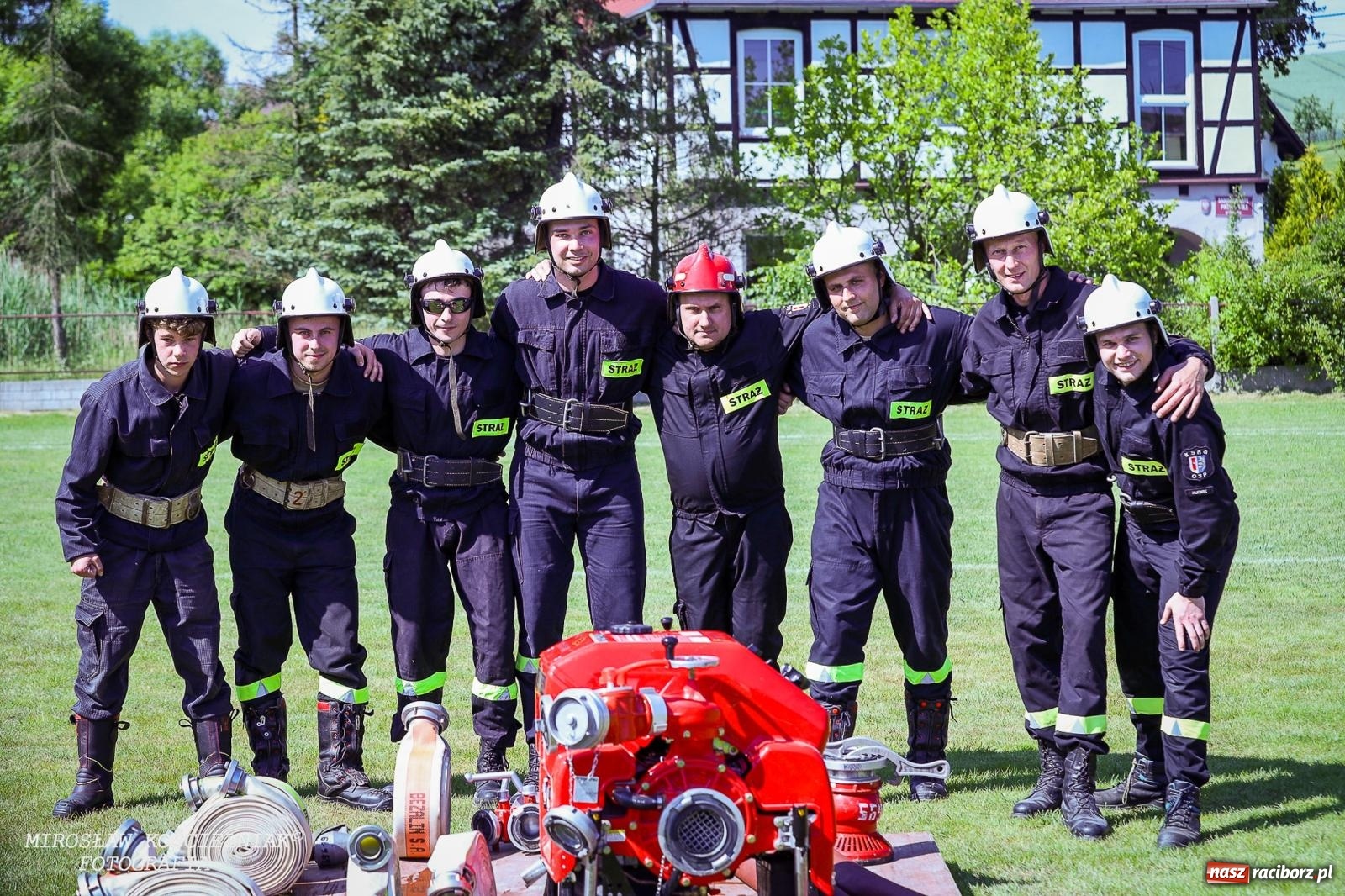 Zdjęcie w galerii na portalu naszraciborz.pl: Gminne zawody sportowo-pożarnicze w Rudniku. O wygranej zdecydowała sekunda [FOTO] wiadomości z regionu