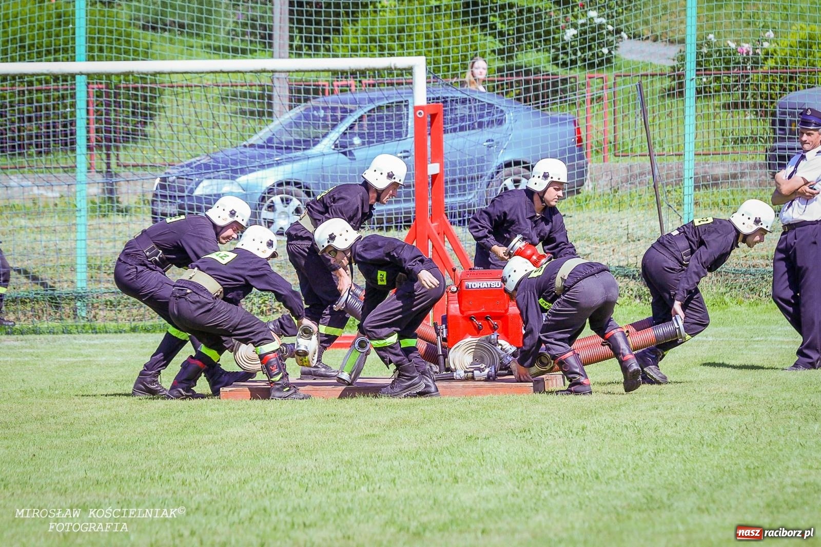 Zdjęcie w galerii na portalu naszraciborz.pl: Gminne zawody sportowo-pożarnicze w Rudniku. O wygranej zdecydowała sekunda [FOTO] wiadomości z regionu