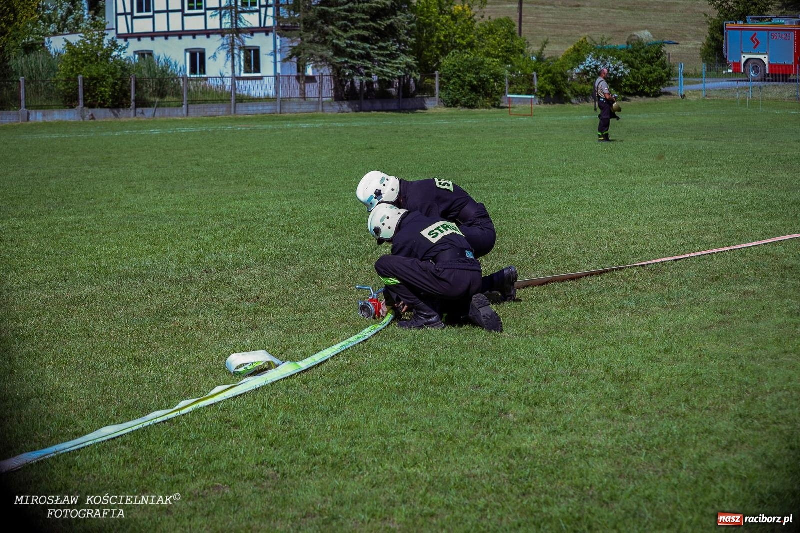 Zdjęcie w galerii na portalu naszraciborz.pl: Gminne zawody sportowo-pożarnicze w Rudniku. O wygranej zdecydowała sekunda [FOTO] wiadomości z regionu