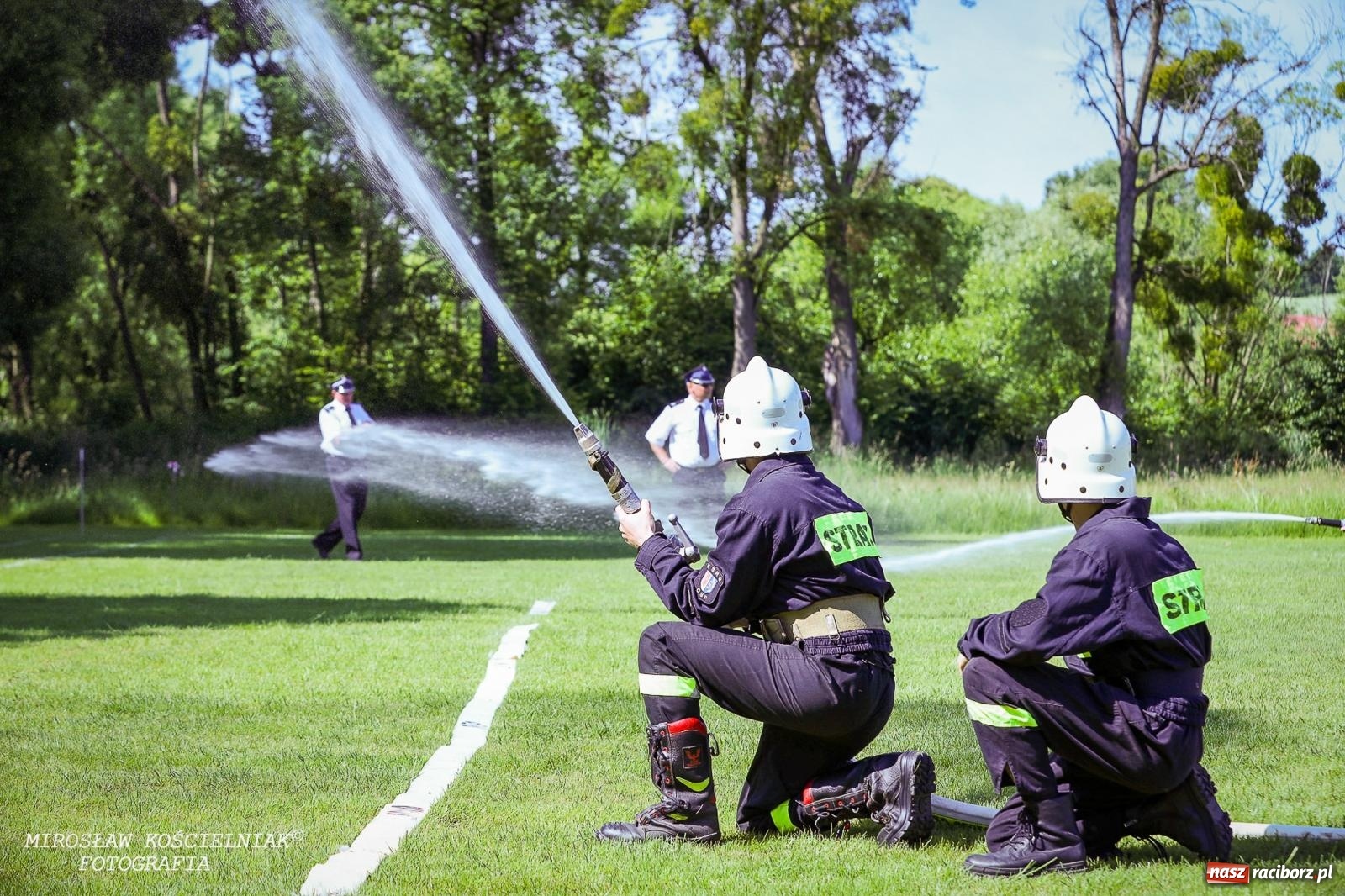 Zdjęcie w galerii na portalu naszraciborz.pl: Gminne zawody sportowo-pożarnicze w Rudniku. O wygranej zdecydowała sekunda [FOTO] wiadomości z regionu