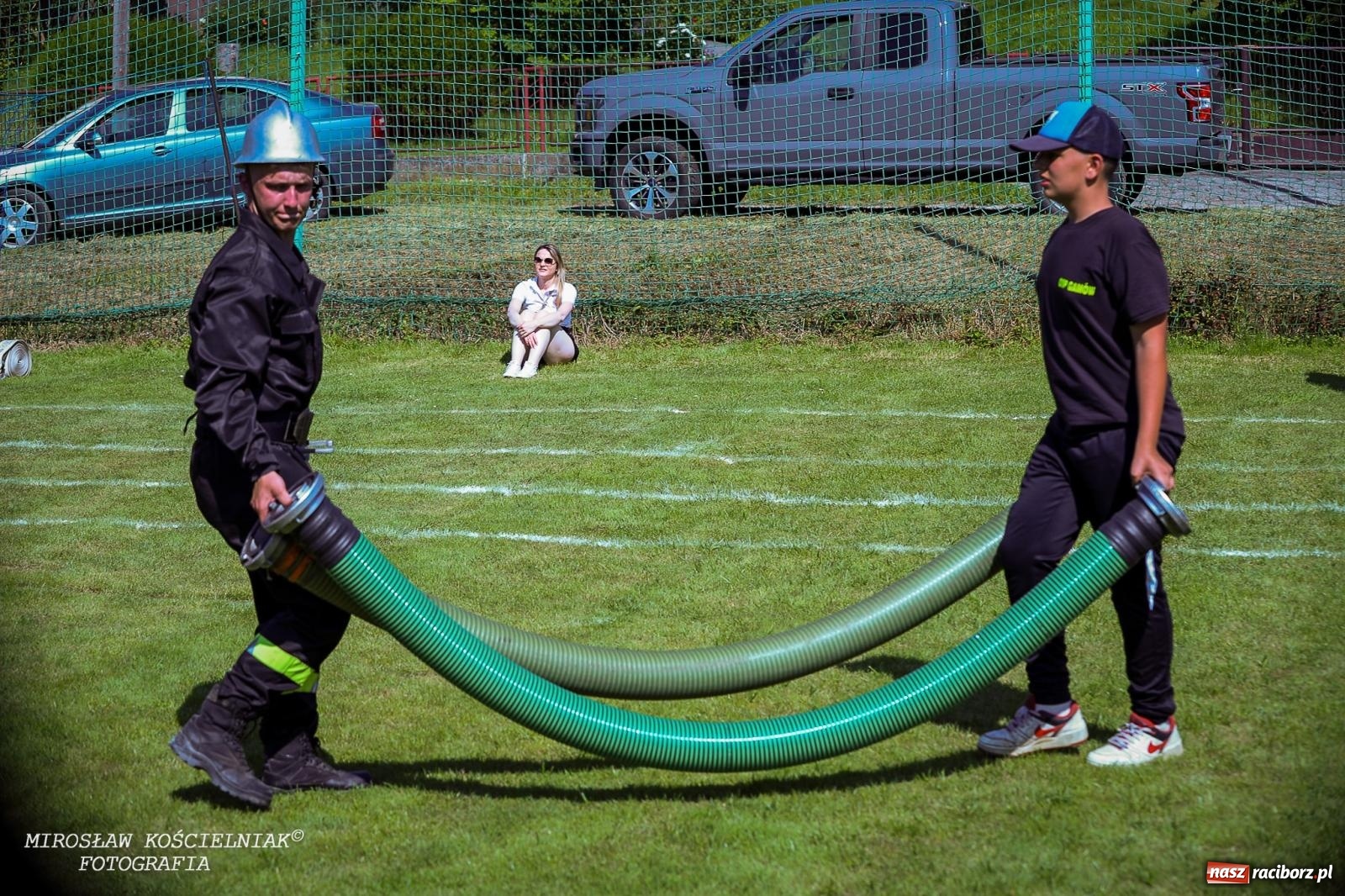Zdjęcie w galerii na portalu naszraciborz.pl: Gminne zawody sportowo-pożarnicze w Rudniku. O wygranej zdecydowała sekunda [FOTO] wiadomości z regionu