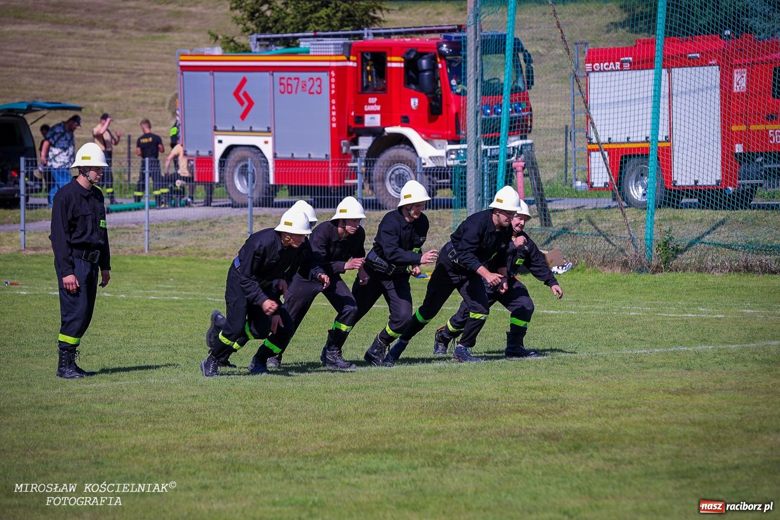 Zdjęcie w galerii na portalu naszraciborz.pl: Gminne zawody sportowo-pożarnicze w Rudniku. O wygranej zdecydowała sekunda [FOTO] wiadomości z regionu