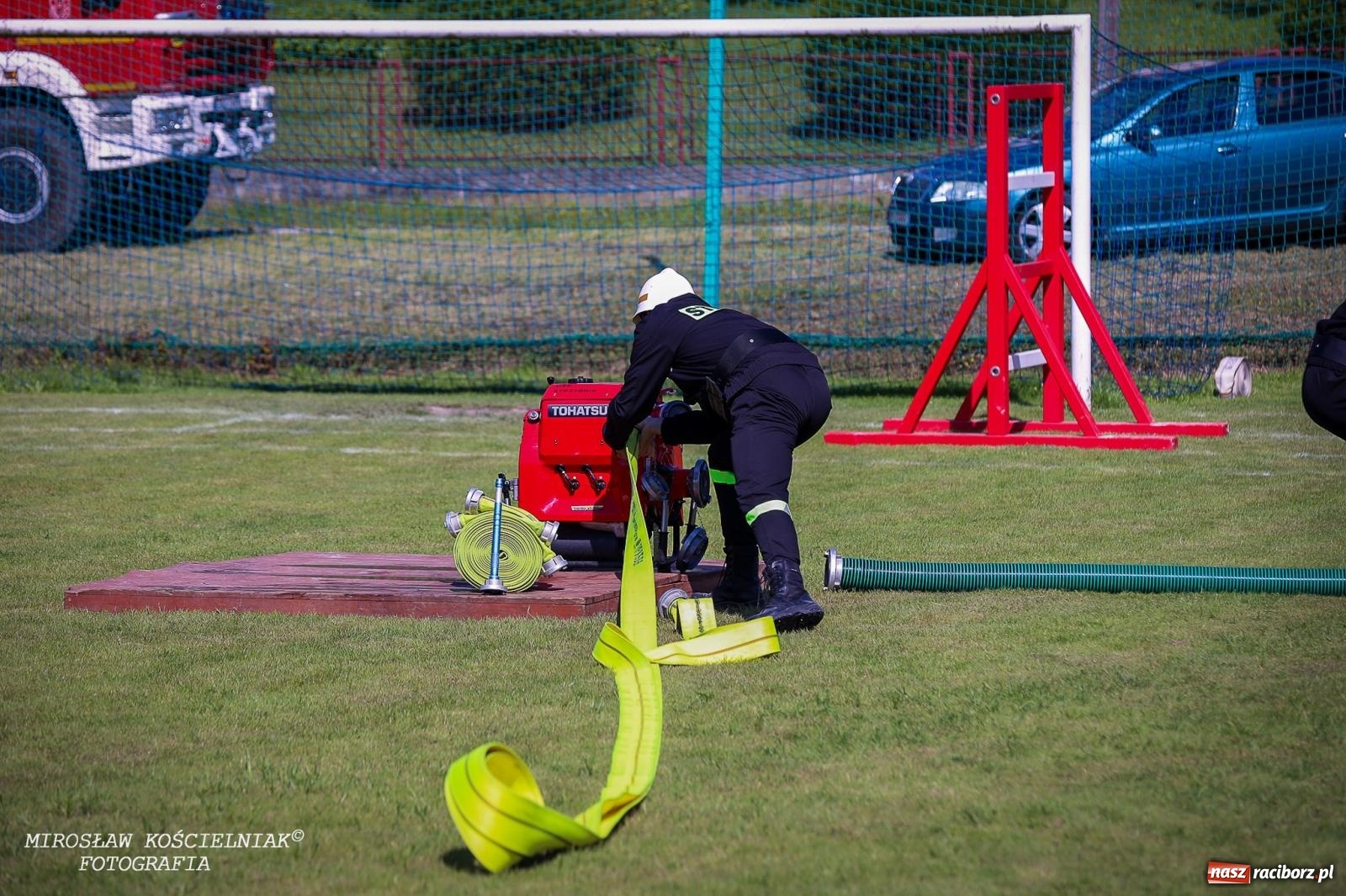Zdjęcie w galerii na portalu naszraciborz.pl: Gminne zawody sportowo-pożarnicze w Rudniku. O wygranej zdecydowała sekunda [FOTO] wiadomości z regionu