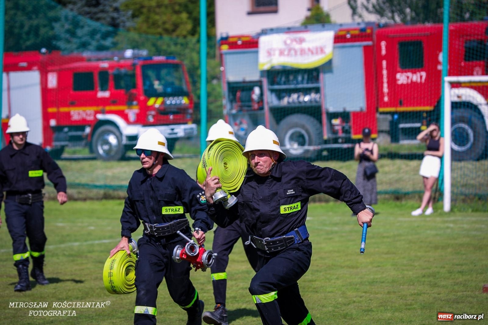 Zdjęcie w galerii na portalu naszraciborz.pl: Gminne zawody sportowo-pożarnicze w Rudniku. O wygranej zdecydowała sekunda [FOTO] wiadomości z regionu