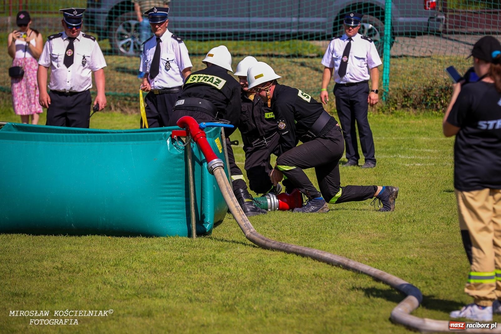 Zdjęcie w galerii na portalu naszraciborz.pl: Gminne zawody sportowo-pożarnicze w Rudniku. O wygranej zdecydowała sekunda [FOTO] wiadomości z regionu