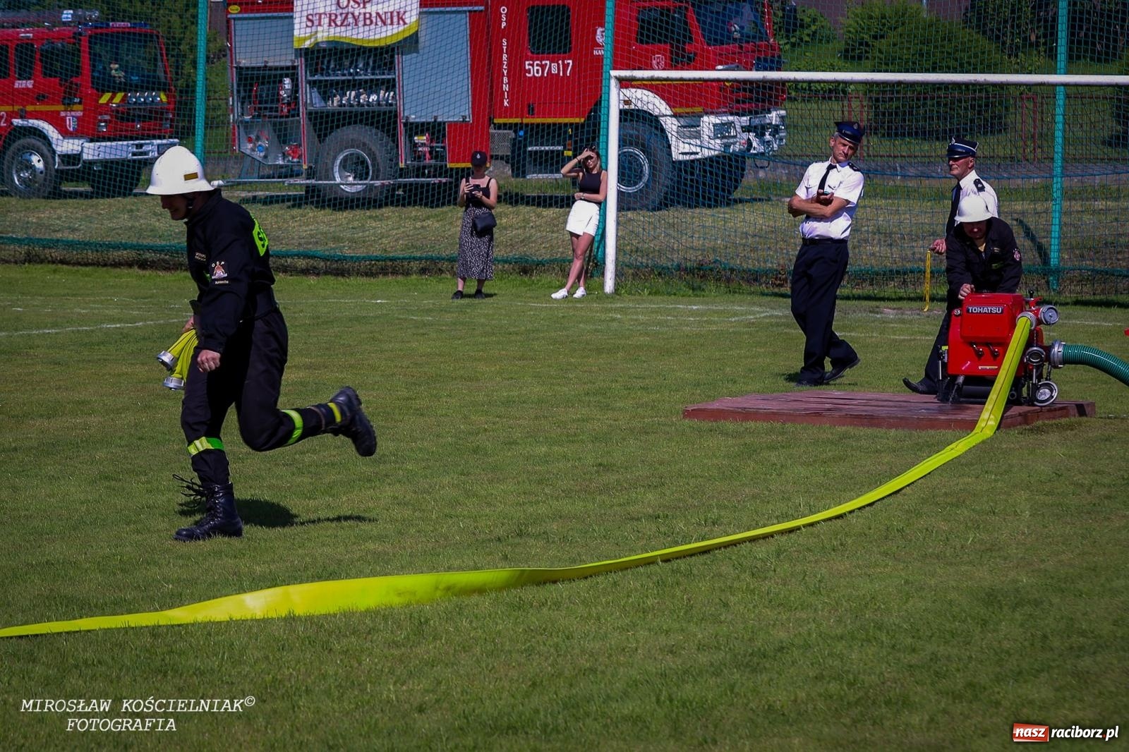 Zdjęcie w galerii na portalu naszraciborz.pl: Gminne zawody sportowo-pożarnicze w Rudniku. O wygranej zdecydowała sekunda [FOTO] wiadomości z regionu