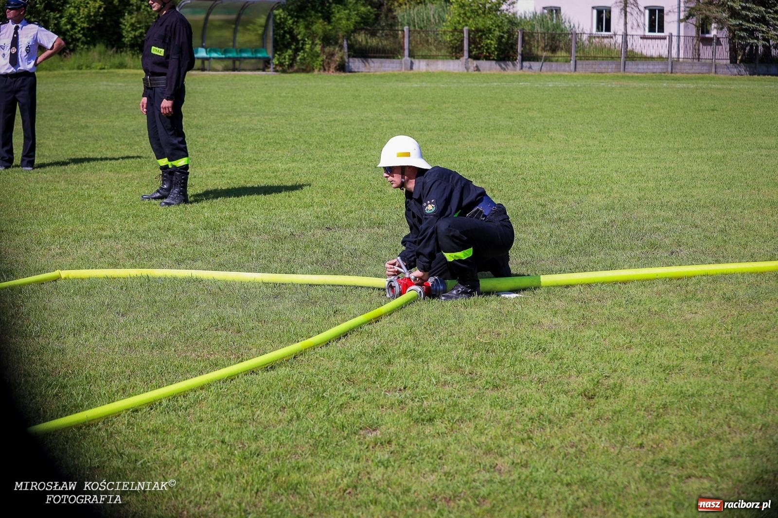 Zdjęcie w galerii na portalu naszraciborz.pl: Gminne zawody sportowo-pożarnicze w Rudniku. O wygranej zdecydowała sekunda [FOTO] wiadomości z regionu