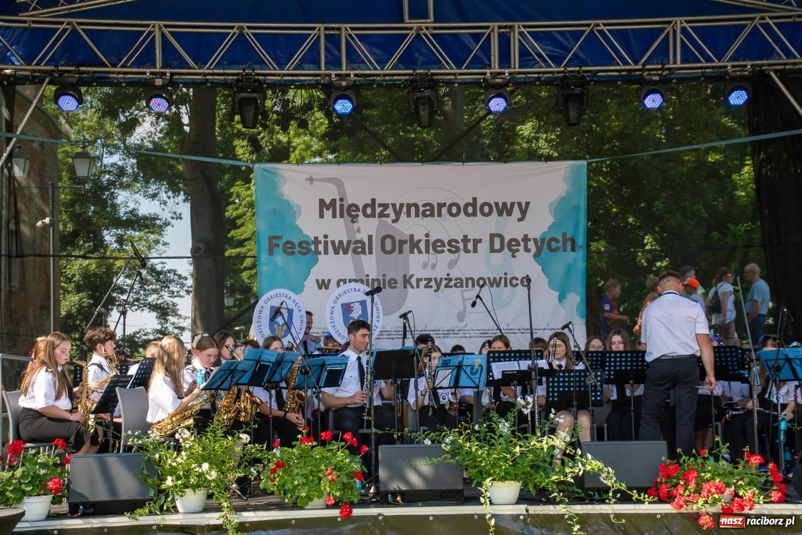 Zdjęcie w galerii na portalu naszraciborz.pl: X Międzynarodowy Festiwal Orkiestr Dętych w Gminie Krzyżanowice [FOTO i WIDEO] wiadomości z regionu