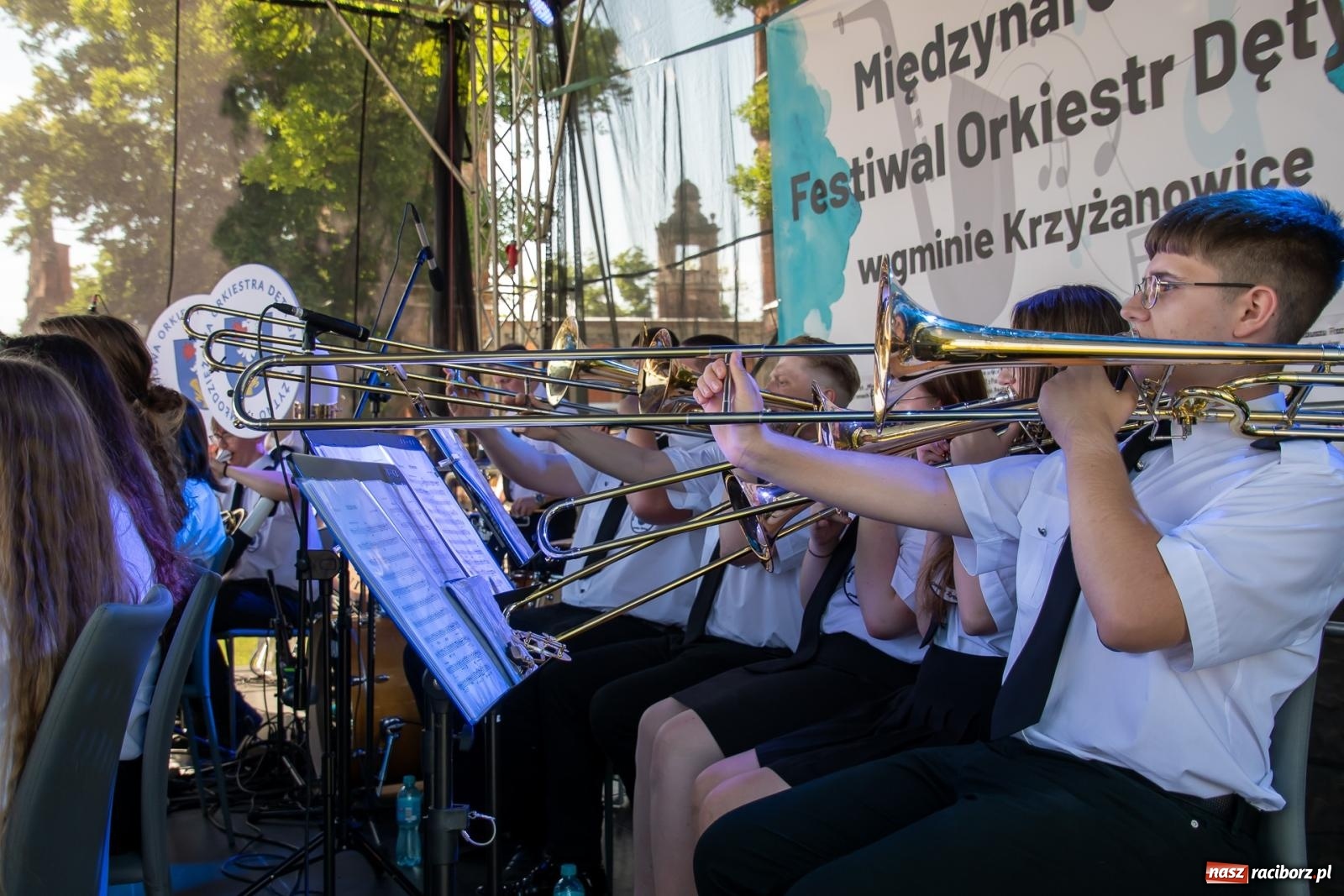 Zdjęcie w galerii na portalu naszraciborz.pl: X Międzynarodowy Festiwal Orkiestr Dętych w Gminie Krzyżanowice [FOTO i WIDEO] wiadomości z regionu
