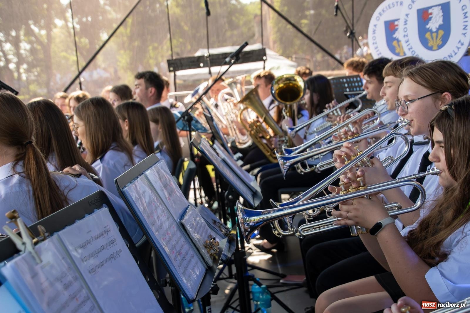 Zdjęcie w galerii na portalu naszraciborz.pl: X Międzynarodowy Festiwal Orkiestr Dętych w Gminie Krzyżanowice [FOTO i WIDEO] wiadomości z regionu