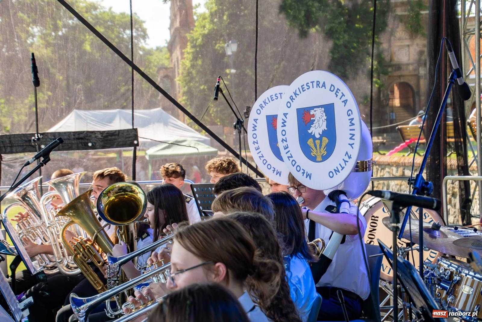 Zdjęcie w galerii na portalu naszraciborz.pl: X Międzynarodowy Festiwal Orkiestr Dętych w Gminie Krzyżanowice [FOTO i WIDEO] wiadomości z regionu