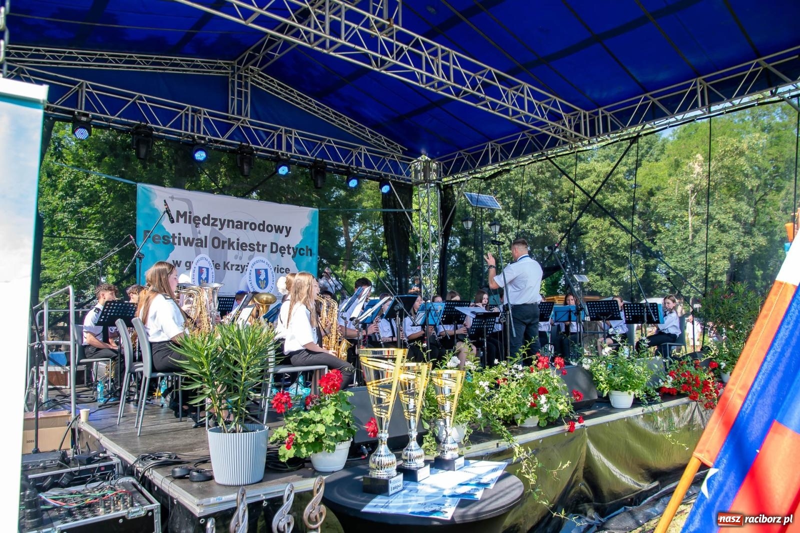 Zdjęcie w galerii na portalu naszraciborz.pl: X Międzynarodowy Festiwal Orkiestr Dętych w Gminie Krzyżanowice [FOTO i WIDEO] wiadomości z regionu
