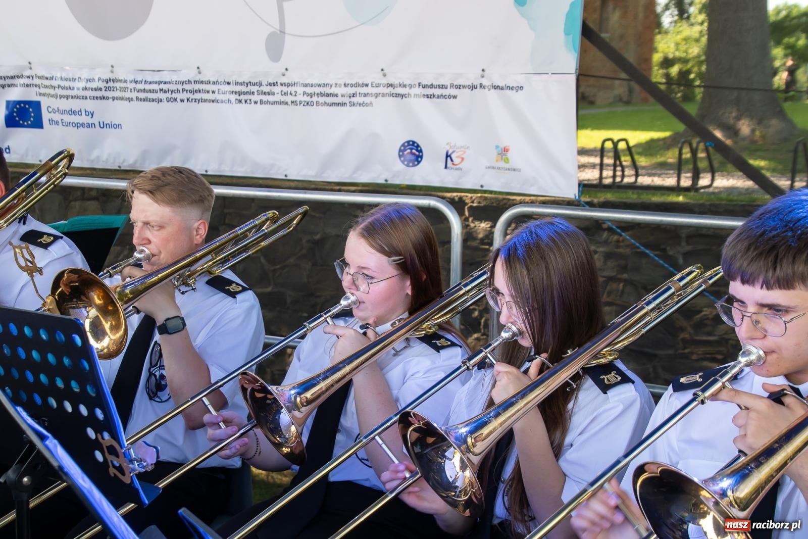 Zdjęcie w galerii na portalu naszraciborz.pl: X Międzynarodowy Festiwal Orkiestr Dętych w Gminie Krzyżanowice [FOTO i WIDEO] wiadomości z regionu