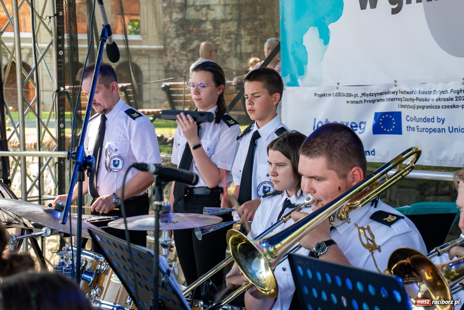 Zdjęcie w galerii na portalu naszraciborz.pl: X Międzynarodowy Festiwal Orkiestr Dętych w Gminie Krzyżanowice [FOTO i WIDEO] wiadomości z regionu