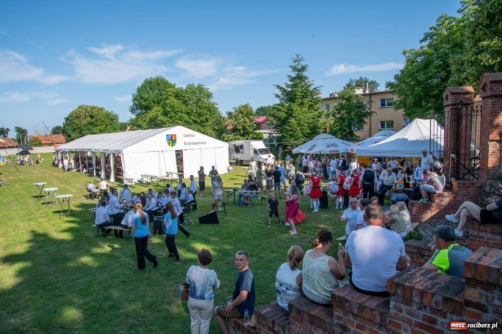 Zdjęcie w galerii na portalu naszraciborz.pl: X Międzynarodowy Festiwal Orkiestr Dętych w Gminie Krzyżanowice [FOTO i WIDEO] wiadomości z regionu