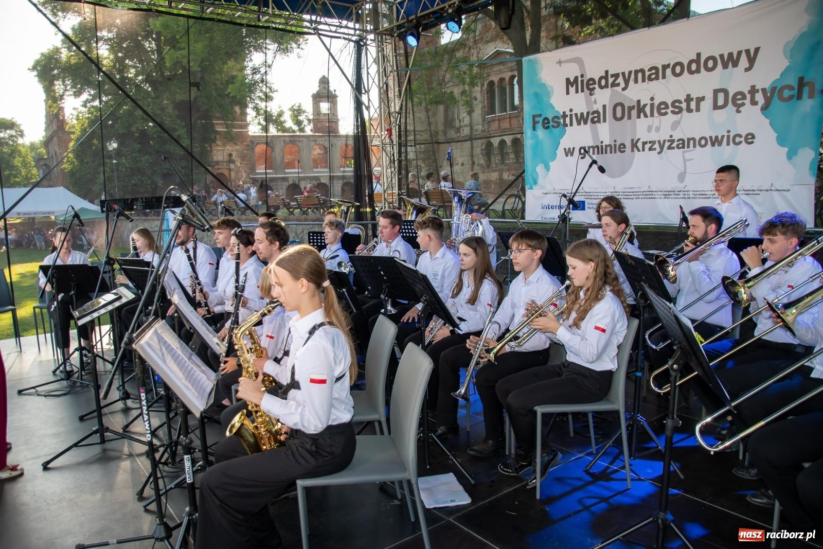 Zdjęcie w galerii na portalu naszraciborz.pl: X Międzynarodowy Festiwal Orkiestr Dętych w Gminie Krzyżanowice [FOTO i WIDEO] wiadomości z regionu