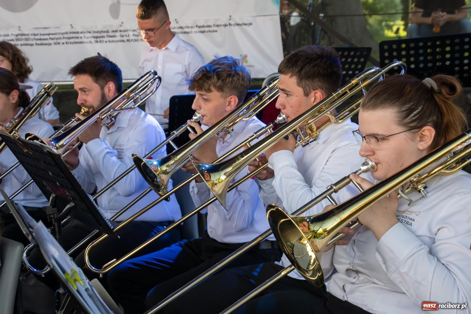 Zdjęcie w galerii na portalu naszraciborz.pl: X Międzynarodowy Festiwal Orkiestr Dętych w Gminie Krzyżanowice [FOTO i WIDEO] wiadomości z regionu