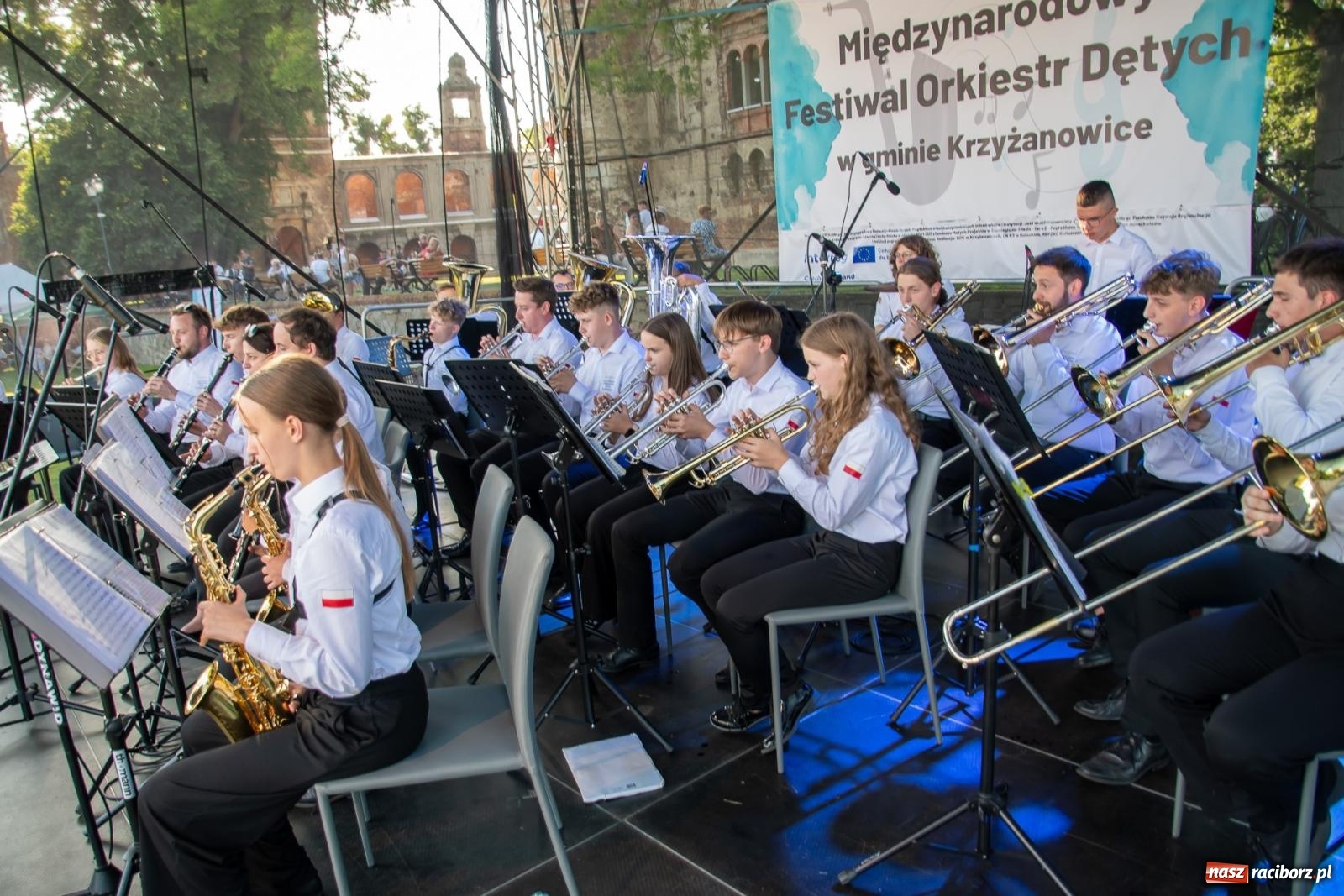 Zdjęcie w galerii na portalu naszraciborz.pl: X Międzynarodowy Festiwal Orkiestr Dętych w Gminie Krzyżanowice [FOTO i WIDEO] wiadomości z regionu