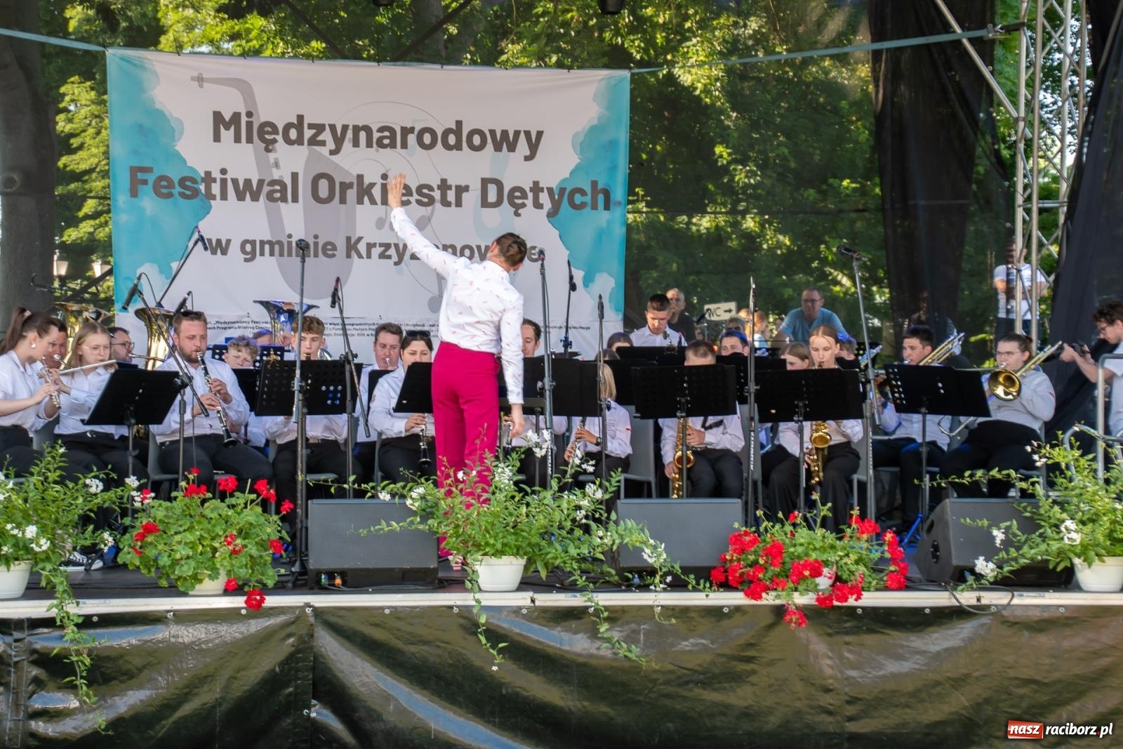 Zdjęcie w galerii na portalu naszraciborz.pl: X Międzynarodowy Festiwal Orkiestr Dętych w Gminie Krzyżanowice [FOTO i WIDEO] wiadomości z regionu