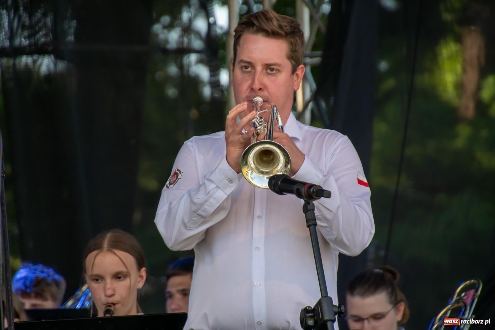 Zdjęcie w galerii na portalu naszraciborz.pl: X Międzynarodowy Festiwal Orkiestr Dętych w Gminie Krzyżanowice [FOTO i WIDEO] wiadomości z regionu