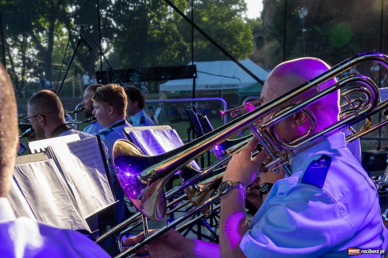 Zdjęcie w galerii na portalu naszraciborz.pl: X Międzynarodowy Festiwal Orkiestr Dętych w Gminie Krzyżanowice [FOTO i WIDEO] wiadomości z regionu