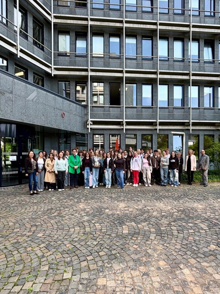 Zdjęcie w galerii na portalu naszraciborz.pl: Most przyjaźni i nauki – polsko-niemiecka wymiana uczniów II LO w Raciborzu wiadomości z regionu