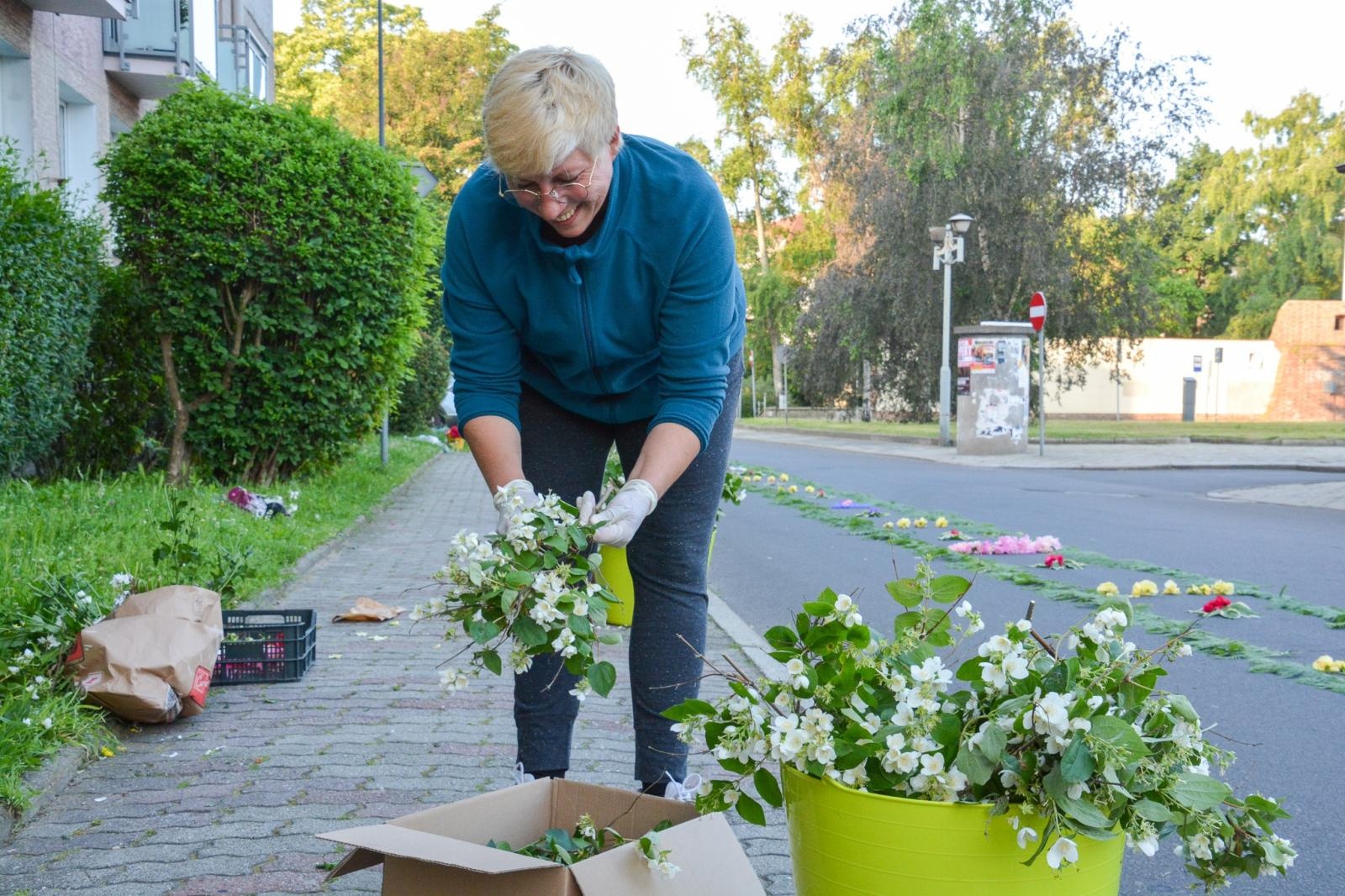 Zdjęcie w galerii na portalu naszraciborz.pl: Racibórz i powiat gotowy na Boże Ciało. Procesje, kwietne dywany i nowa trasa w parafii WNMP [FOTO i WIDEO] wiadomości z regionu