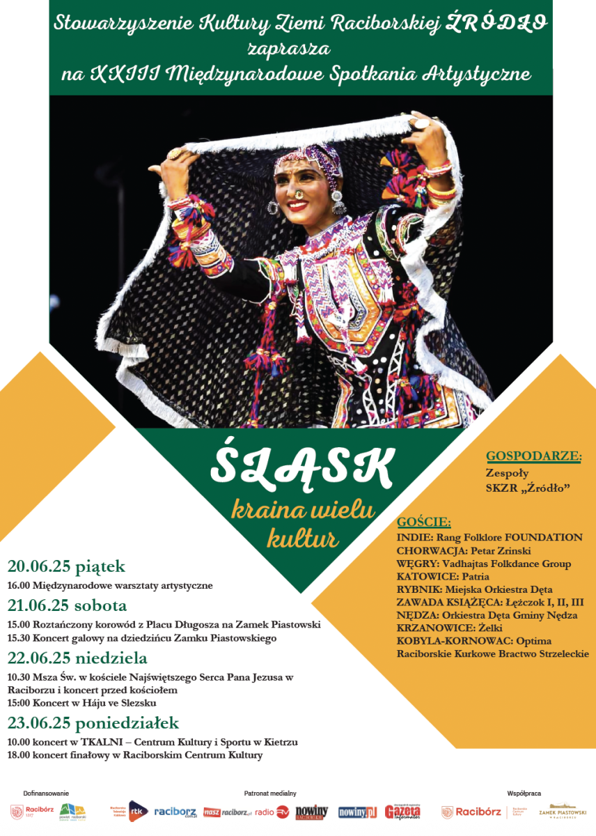 Zdjęcie w galerii na portalu naszraciborz.pl: Śląsk jako mozaika kultur – XXIII Międzynarodowe Spotkania Artystyczne i V Raciborska Noc Świętojańska wiadomości z regionu
