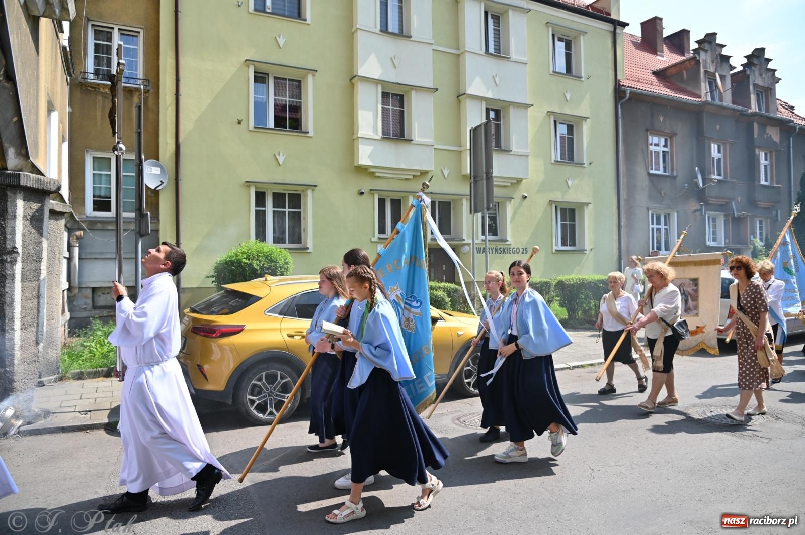 Zdjęcie w galerii na portalu naszraciborz.pl: Boże Ciało w parafii NSPJ w Raciborzu [FOTO i WIDEO] wiadomości z regionu