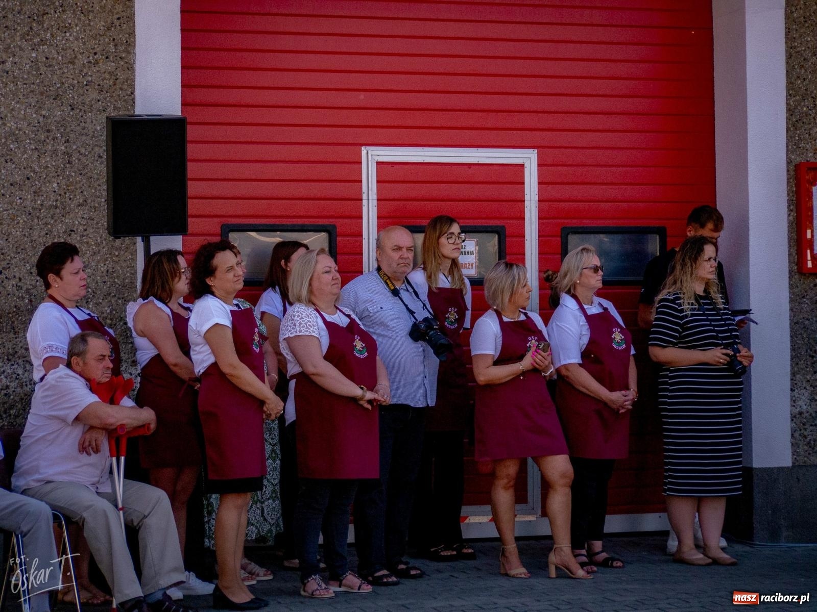 Zdjęcie w galerii na portalu naszraciborz.pl: Stulecie OSP Owsiszcze. Uroczysta msza, apel i odznaczenia dla zasłużonych druhów wiadomości z regionu