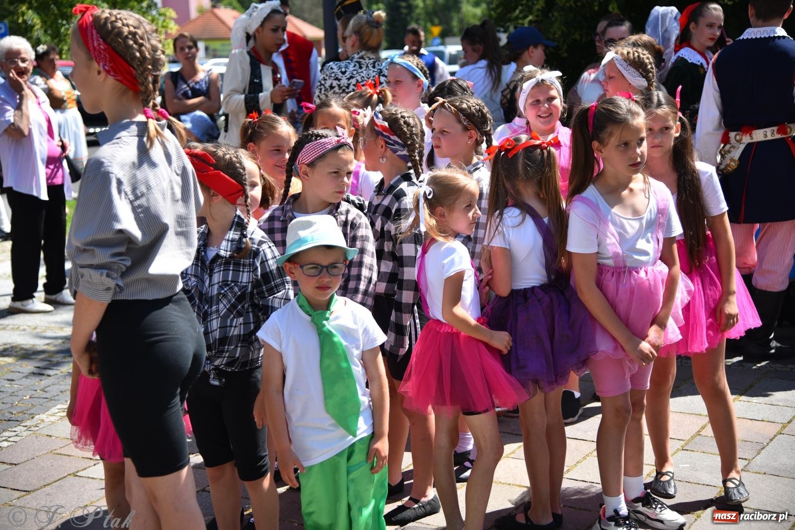 Zdjęcie w galerii na portalu naszraciborz.pl: Śląska mozaika na zamku. Korowód i barwy kultur na dziedzińcu Piastów wiadomości z regionu