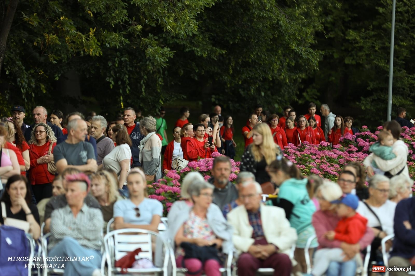Zdjęcie w galerii na portalu naszraciborz.pl: Noc Świętojańska znów rozświetliła Park Roth - foto na bis! wiadomości z regionu