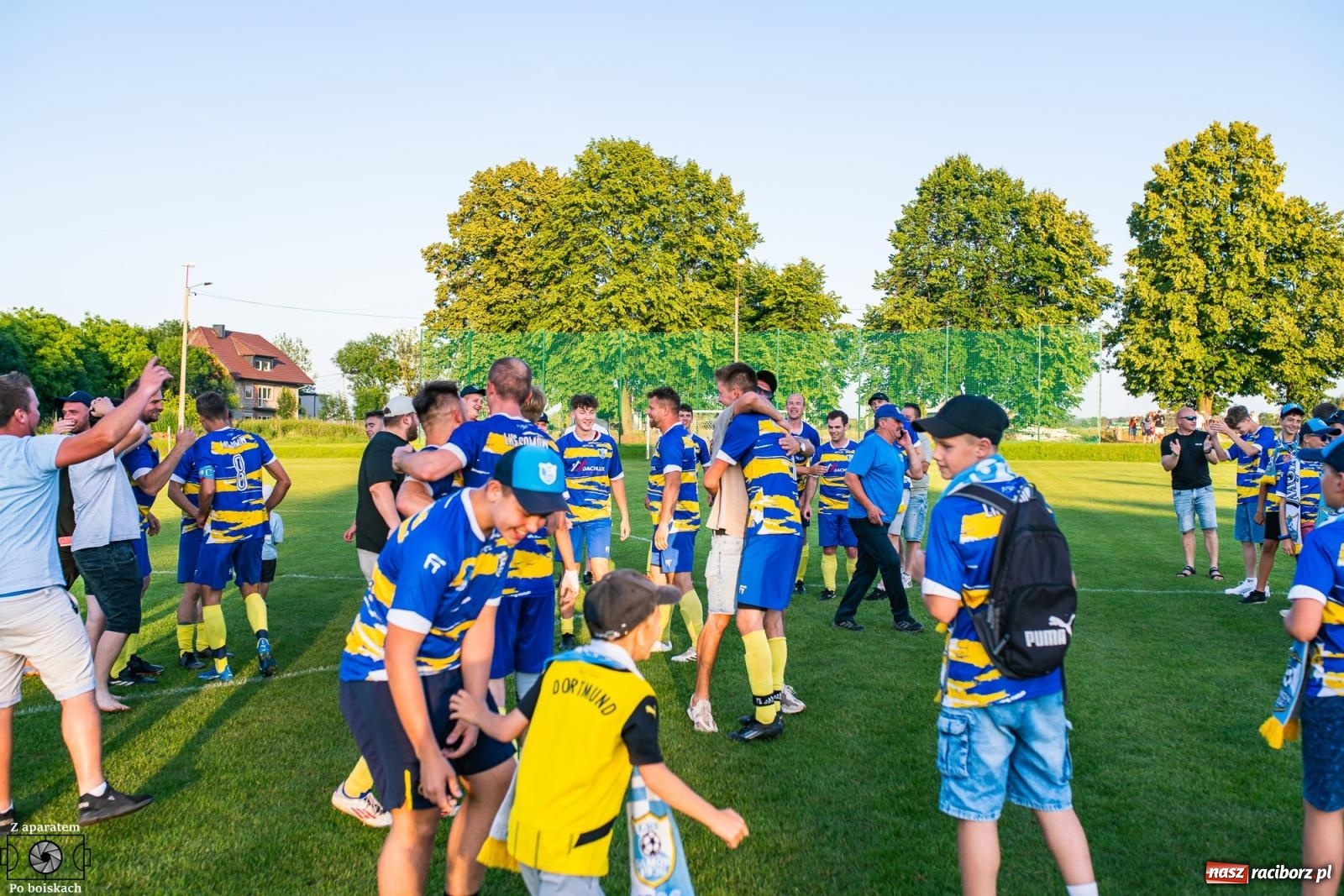 Zdjęcie w galerii na portalu naszraciborz.pl: Mała wioska w okręgówce! Gamów z awansem [FOTO] wiadomości z regionu