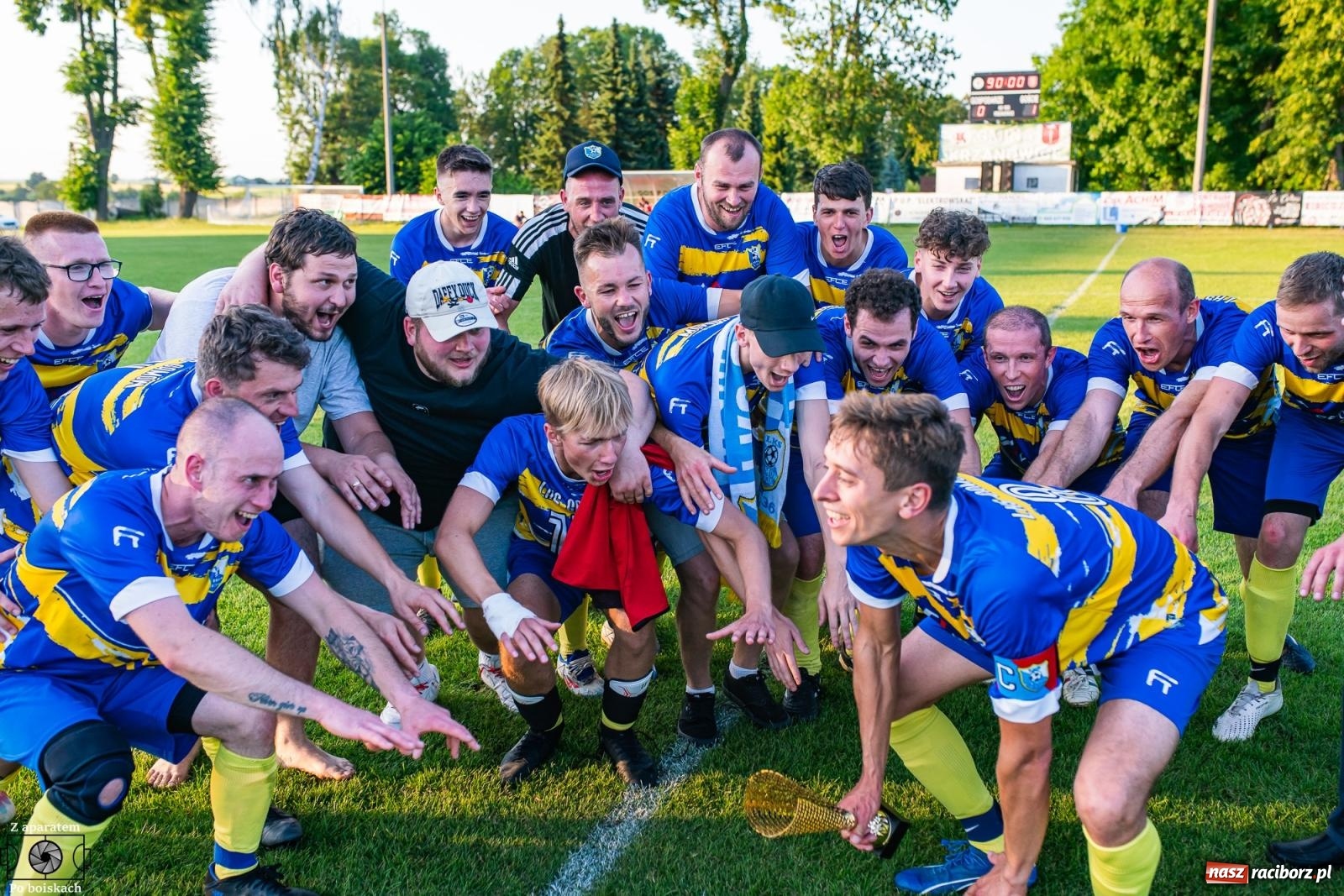 Zdjęcie w galerii na portalu naszraciborz.pl: Mała wioska w okręgówce! Gamów z awansem [FOTO] wiadomości z regionu