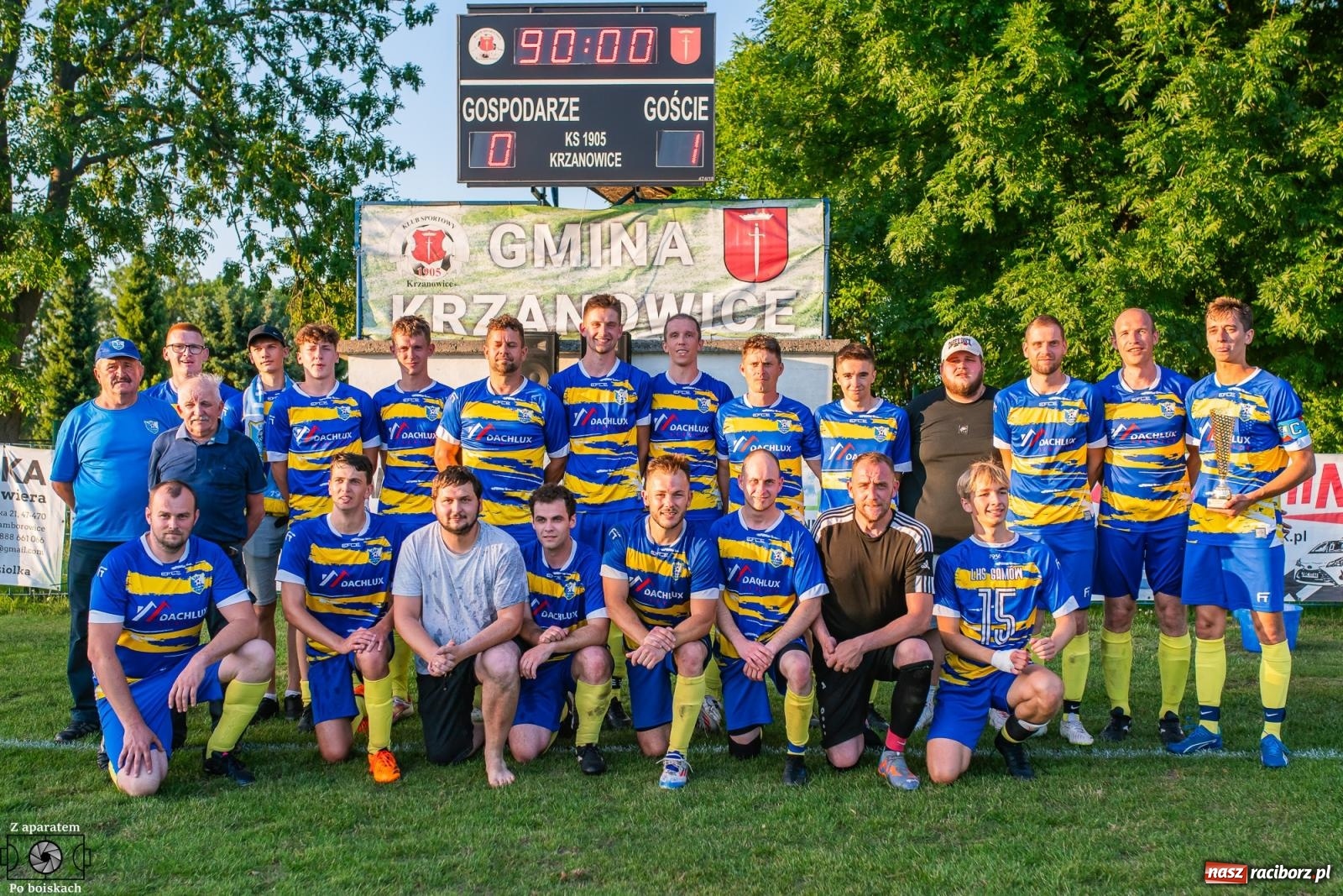 Zdjęcie w galerii na portalu naszraciborz.pl: Mała wioska w okręgówce! Gamów z awansem [FOTO] wiadomości z regionu
