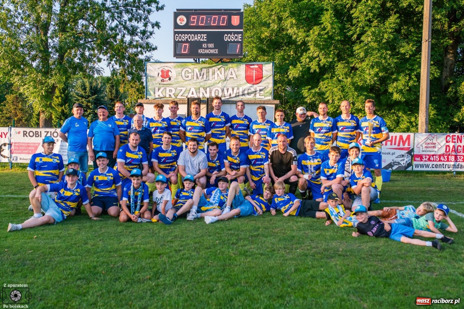 Zdjęcie w galerii na portalu naszraciborz.pl: Mała wioska w okręgówce! Gamów z awansem [FOTO] wiadomości z regionu