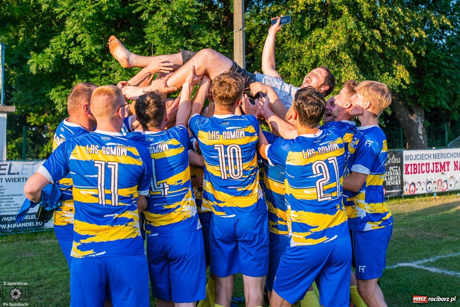 Zdjęcie w galerii na portalu naszraciborz.pl: Mała wioska w okręgówce! Gamów z awansem [FOTO] wiadomości z regionu