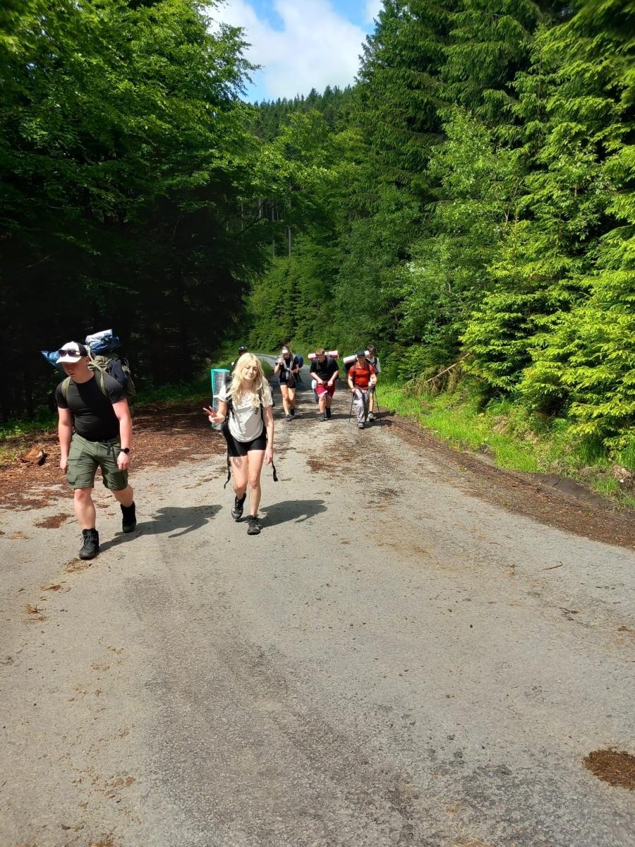 Zdjęcie w galerii na portalu naszraciborz.pl: Ekonomik na szlakach Jeseników – trzydniowa przygoda polsko-czeskiej młodzieży wiadomości z regionu