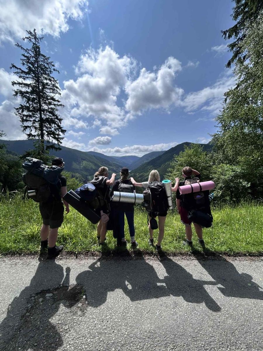 Zdjęcie w galerii na portalu naszraciborz.pl: Ekonomik na szlakach Jeseników – trzydniowa przygoda polsko-czeskiej młodzieży wiadomości z regionu