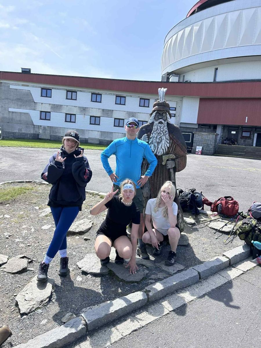 Zdjęcie w galerii na portalu naszraciborz.pl: Ekonomik na szlakach Jeseników – trzydniowa przygoda polsko-czeskiej młodzieży wiadomości z regionu