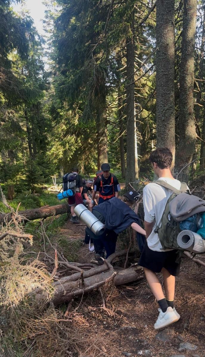 Zdjęcie w galerii na portalu naszraciborz.pl: Ekonomik na szlakach Jeseników – trzydniowa przygoda polsko-czeskiej młodzieży wiadomości z regionu