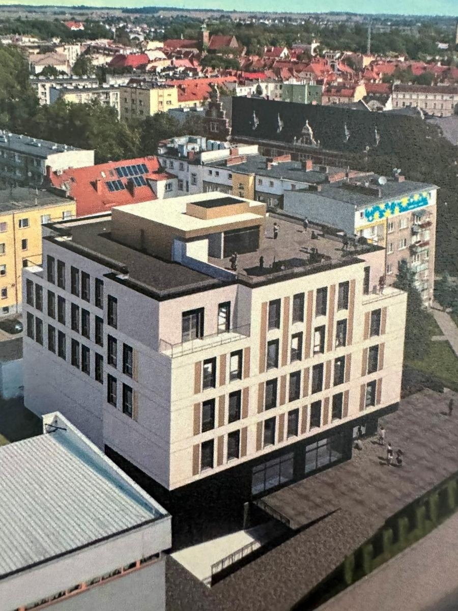 Zdjęcie w galerii na portalu naszraciborz.pl: Kontrowersje wokół budowanego hotelu przy ul. Opawskiej. Inwestor pokazuje, jaki jest jego zamiar wiadomości z regionu