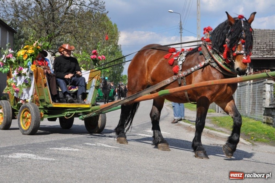 Zdjęcie w galerii na portalu naszraciborz.pl: Procesja ku czci świętego Floriana wiadomości z regionu