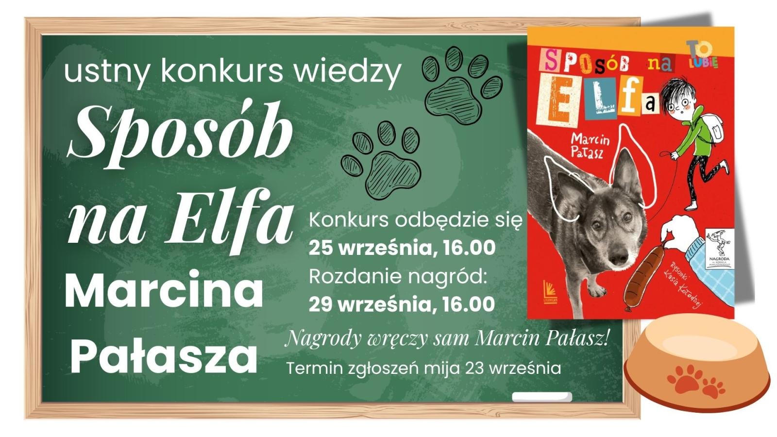 Zdjęcie w galerii na portalu naszraciborz.pl: Konkurs wiedzy o książce Sposób na Elfa Marcina Pałasza  wiadomości z regionu