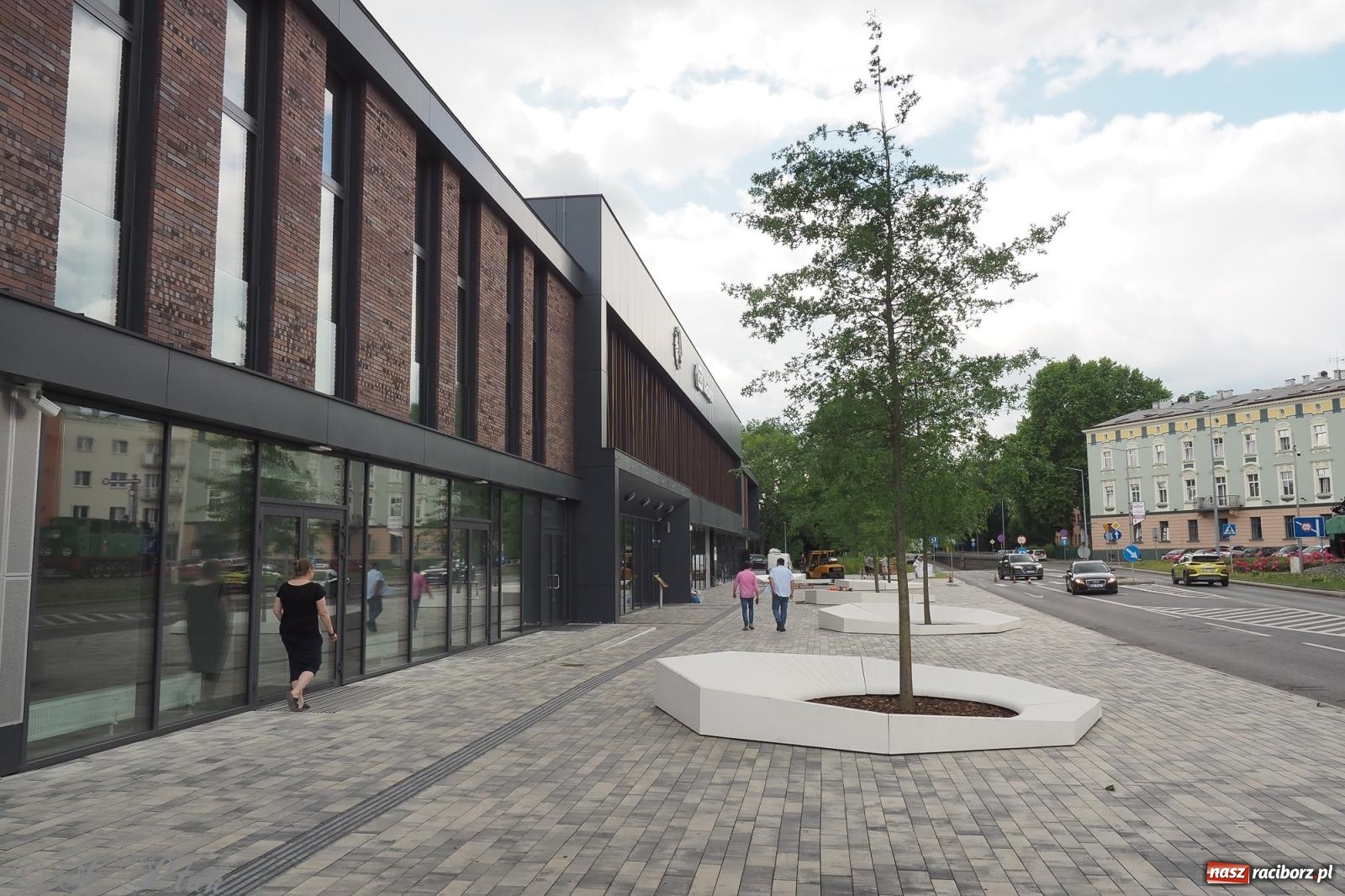 Zdjęcie w galerii na portalu naszraciborz.pl: Nowe donice przed dworcem PKP w Raciborzu już gotowe. Zrealizowano projekt za blisko 300 tys. zł wiadomości z regionu