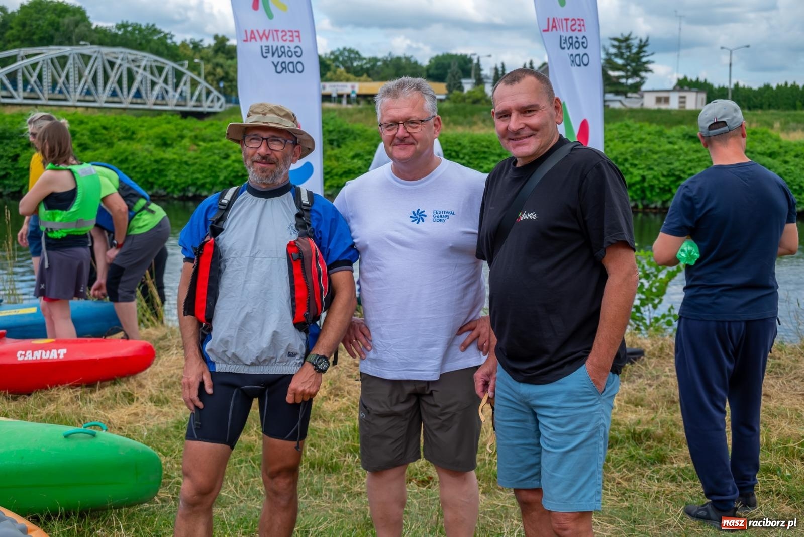 Zdjęcie w galerii na portalu naszraciborz.pl: Odra oficjalnie otwarta dla wodniaków. Spływ Granicznymi Meandrami Odry [FOTO i WIDEO] wiadomości z regionu